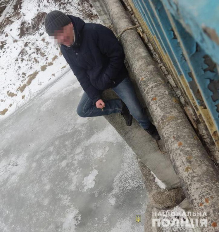 Самоубийца на мосту Житомирской области